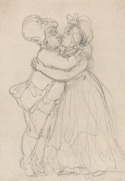 寛容な恋人たち 作： Thomas Rowlandson