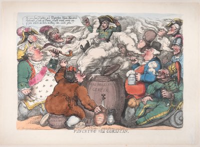 1813 年 12 月 6 日、1813 年 12 月 6 日。 作： Thomas Rowlandson