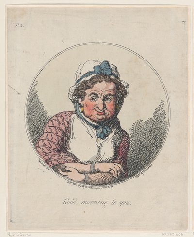 おはようございます、1799 年 11 月 1 日、1799 年 11 月 1 日。 作： Thomas Rowlandson