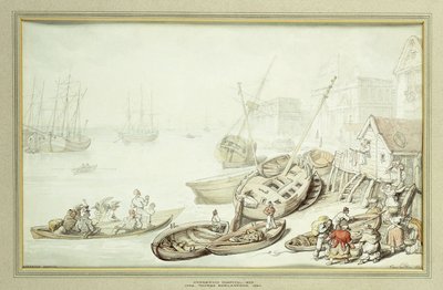 グリニッジ病院、1822年 作： Thomas Rowlandson