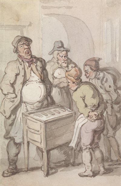 ホットスパイスジンジャーブレッドオールホット 作： Thomas Rowlandson