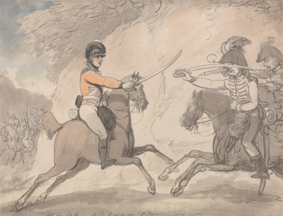 ハンガリーとハイランドのブロードソード演習 作： Thomas Rowlandson