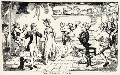 ローレンス・スターン「センチメンタル 作： Thomas Rowlandson
