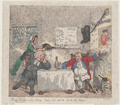 1783 年 2 月 11 日、1783 年 2 月 11 日。 作： Thomas Rowlandson