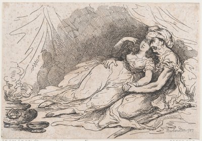 東方の愛 作： Thomas Rowlandson