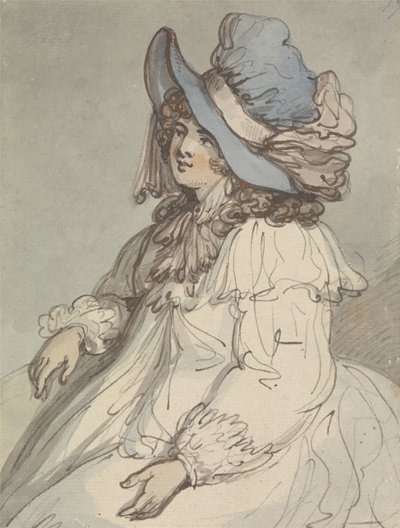 オペラのマドモアゼル 作： Thomas Rowlandson
