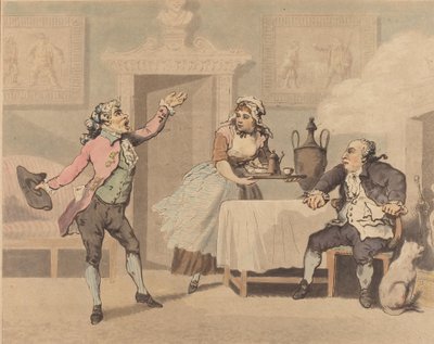 Manager and Spouter, 1784. 作： Thomas Rowlandson