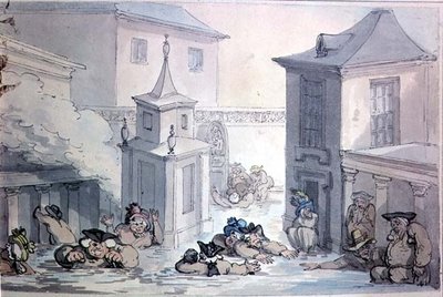 Matthew Brambles Trip to the Bath 作： Thomas Rowlandson