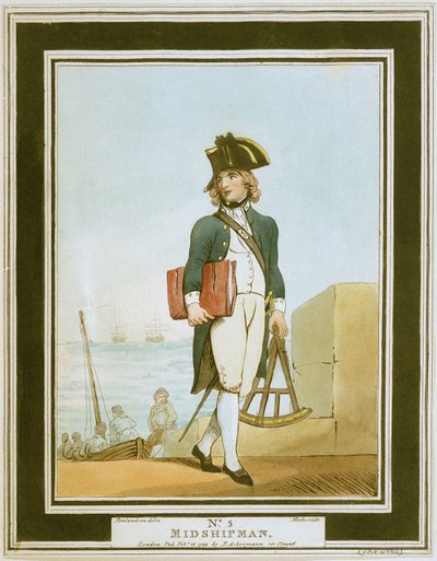 ミッドシップマン 作： Thomas Rowlandson