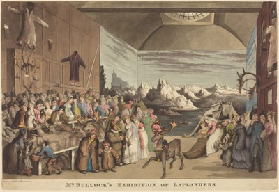 ブロック氏の「ラップランド人」展 作： Thomas Rowlandson