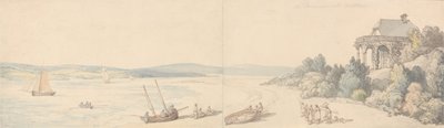 ドラモンド氏のコテージ、イースト・カウズ、ワイト島 作： Thomas Rowlandson