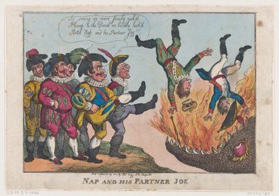 ナップと彼のパートナーのジョー、1808 年 9 月 29 日、1808 年 9 月 29 日。 作： Thomas Rowlandson