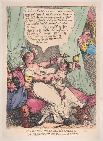 1811 年 4 月 14 日、1811 年 4 月 14 日。 作： Thomas Rowlandson