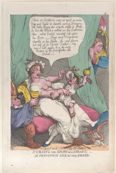 1811 年 4 月 14 日、1811 年 4 月 14 日。 作： Thomas Rowlandson