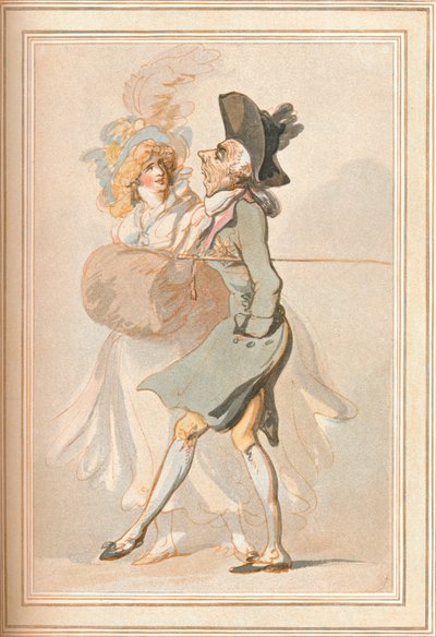 Old Q or A Worn Out Debauchee、c1790、1902 作： Thomas Rowlandson