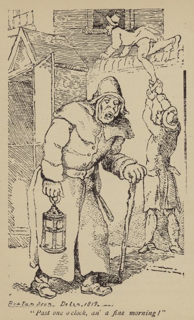 １時過ぎ、いい朝！ 作： Thomas Rowlandson
