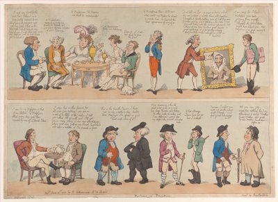 偏見の写真、1800 年 6 月 4 日、1800 年 6 月 4 日。 作： Thomas Rowlandson
