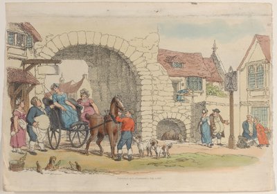 プレート 21、World in Miniature より、1816 年、1816 年。 作： Thomas Rowlandson