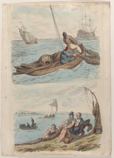 プレート 29、『World in Miniature』、1816 年、1816 年より。 作： Thomas Rowlandson