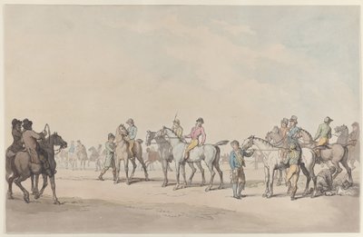 レースに向けた準備 作： Thomas Rowlandson