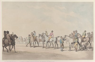 レースの準備, 1804., 1804. 作： Thomas Rowlandson