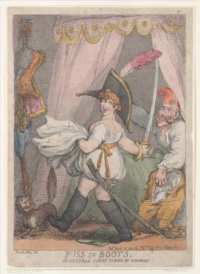 1811 年 4 月 12 日、1811 年 4 月 12 日。 作： Thomas Rowlandson