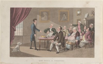 Johnny Quae Genus の歴史、The Little Fou...、12 月 1 日、 作： Thomas Rowlandson