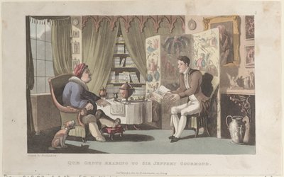 1822 年 3 月 1 日、The History of Johnny Quae Genu. 作： Thomas Rowlandson