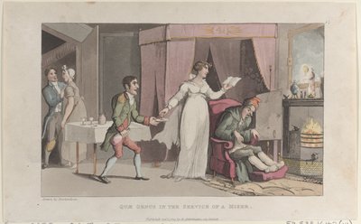 1821 年 10 月 1 日、The History of Johnny Quae Genus、T. 作： Thomas Rowlandson