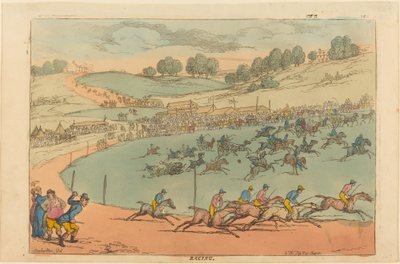 レーシング 作： Thomas Rowlandson