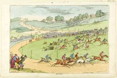 レーシング 作： Thomas Rowlandson