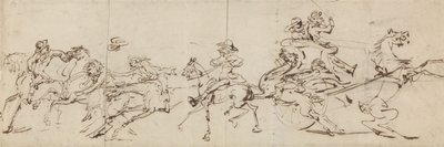 乗馬・運転中の事故 作： Thomas Rowlandson