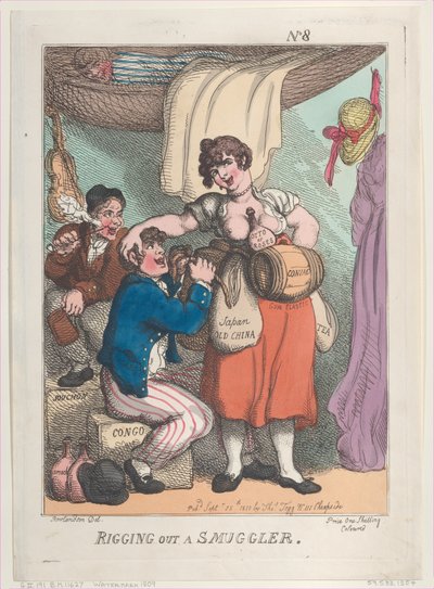 1810 年 9 月 25 日、1810 年 9 月 25 日。 作： Thomas Rowlandson
