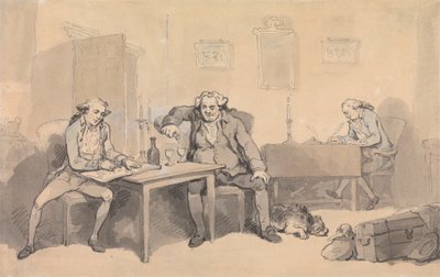 Rowlandson e Wigstead em turnê 作： Thomas Rowlandson