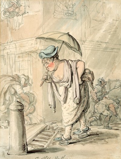 悲しいずさんな天気 作： Thomas Rowlandson