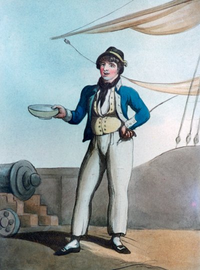 セーラー、1799 作： Thomas Rowlandson