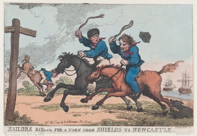 1804 年 11 月 1 日、1804 年 11 月 1 日。 作： Thomas Rowlandson