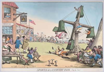 Sports of a Country Fair, Part the Second, October 5, 1810.10.5. 作： Thomas Rowlandson