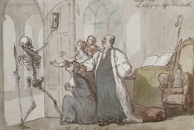 司教と死 作： Thomas Rowlandson