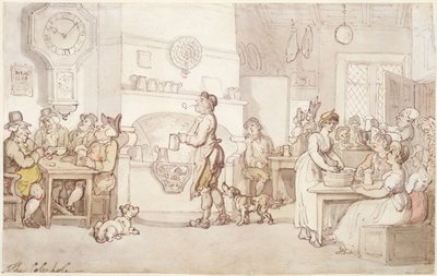 「The Cole Hole」（紙の上のインクとトイレ）（BKB 100476も参照） 作： Thomas Rowlandson