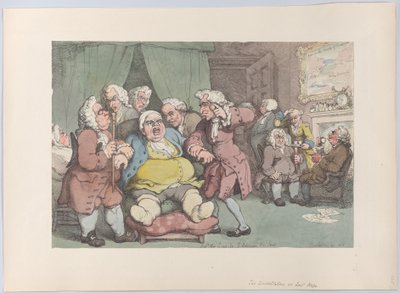相談、または最後の希望、1808 年 6 月 30 日、1808 年 6 月 30 日。 作： Thomas Rowlandson