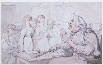 残酷な愛人 作： Thomas Rowlandson