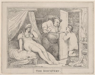 ディスカバリー、1809 年 1 月、1809 年 1 月。 作： Thomas Rowlandson