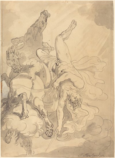 フェートンの陥落 作： Thomas Rowlandson