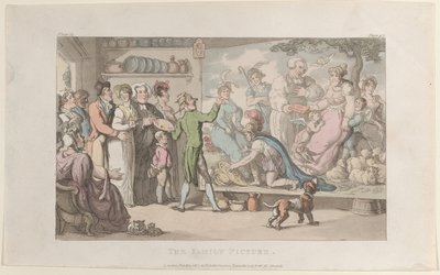 家族の写真、ウェイクフィールド牧師より、1817 年 5 月 1 日、1817 年 5 月 1 日。 作： Thomas Rowlandson