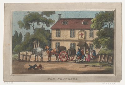 羽、1787年。、1787年。 作： Thomas Rowlandson