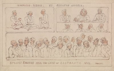 『グランド・マスター、あるいはヒンドゥスタンにおけるクイ・ハイ？の冒険』 作： Thomas Rowlandson