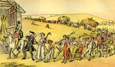 ハーベスト・ホーム」とは 作： Thomas Rowlandson