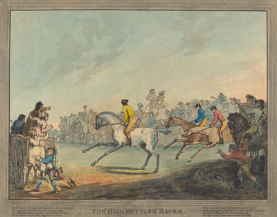 気高いレーサー 作： Thomas Rowlandson