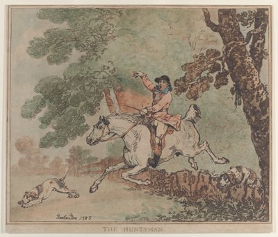 『ハンツマン』 作： Thomas Rowlandson